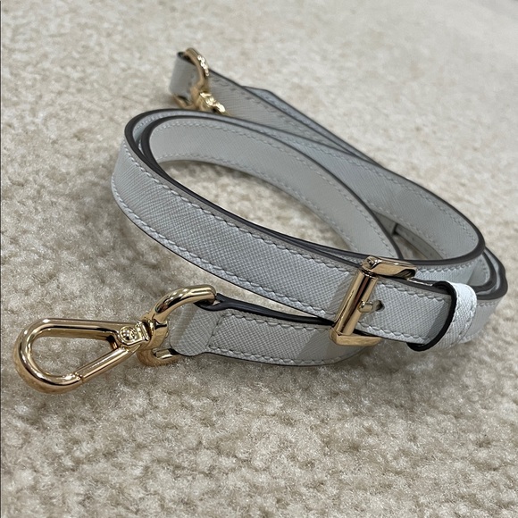 Michael Kors White and Gold Studded Satchel - Picture 13 of 13